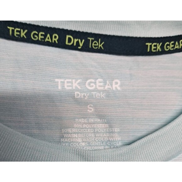 New Tek Gear T-Shirt Mens Sz Small Wicking Activewear Quick Dry Tek Dri-Fit Gym - Picture 5 of 8